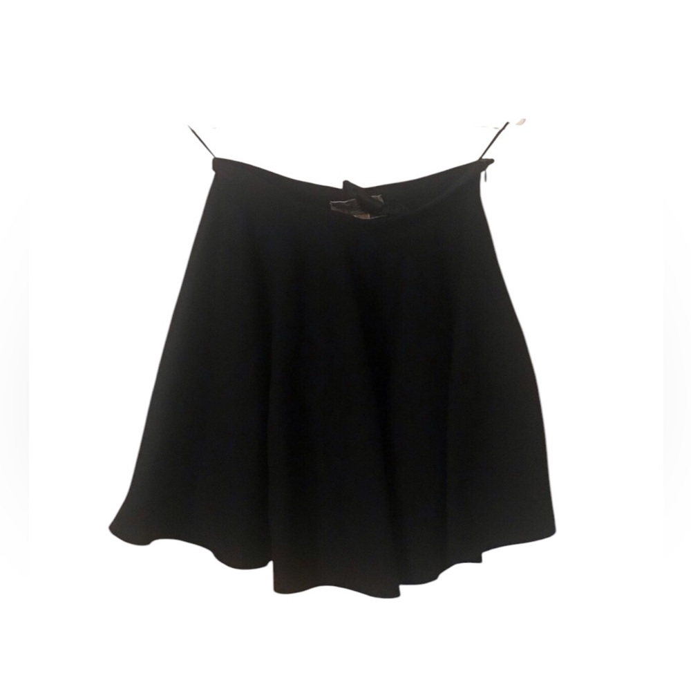 NWT Giambattista Valli black flare skirt